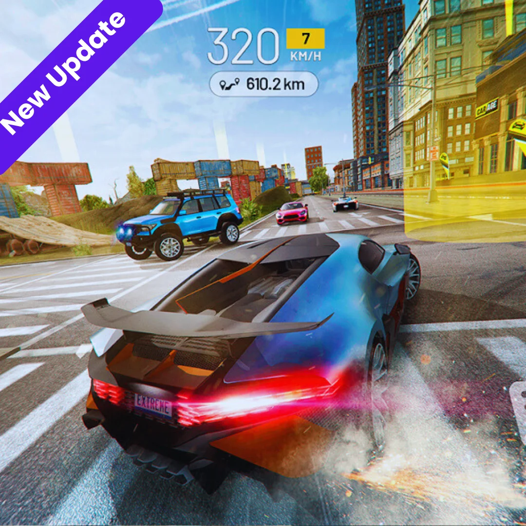 Extreme Car Driving - Mobile Racing MOD New Update