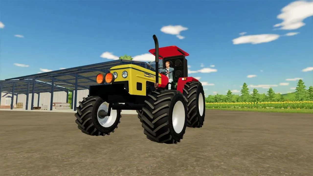 HMT-5911-ZETOR-5911-v1-3 HMT 5911 FS22 Indian Tractor Game MOD